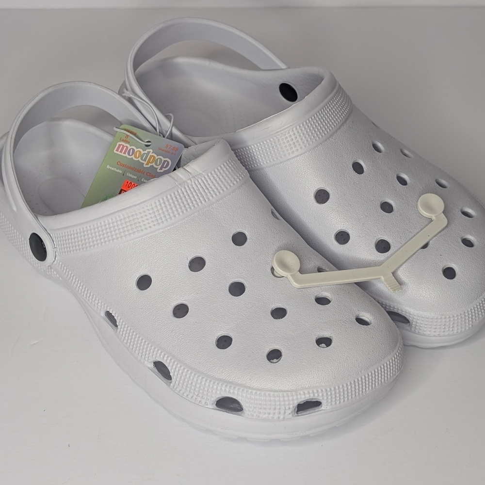 Women's White Clogs